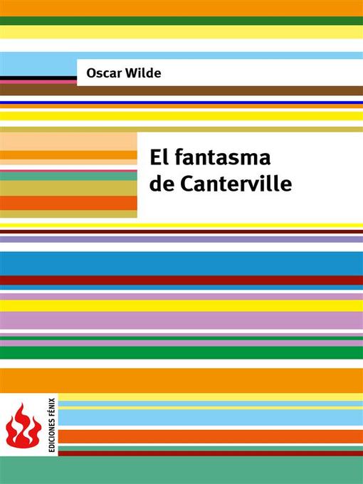 Title details for El fantasma de Canterville (low cost). Edición limitada by Oscar Wilde - Available